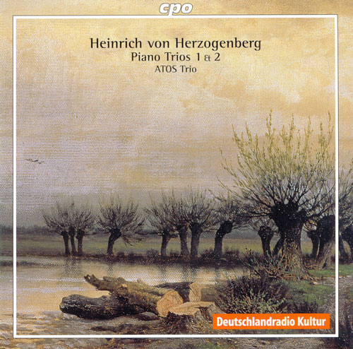 Das Cover zur cpo-CD mit den beiden Klaviertrios von Herzogenberg